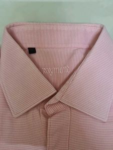 Raymond Pink Checked Formal Shirt