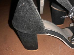 Beaded Spade Print Flats