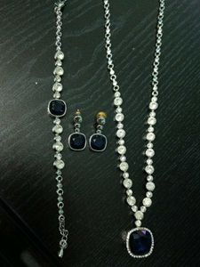 Blue Pendant Necklace