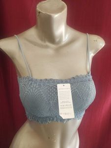 081 - Lace Net Bra Removable Cup