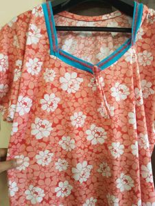 Floral Print Nighty