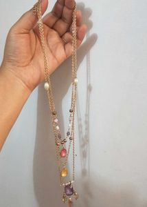 Layered Rose Gold Necklace