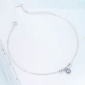 Evil Eye Bracelet Sterling Silver