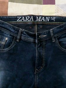 Zara Man Dark Wash Jeans