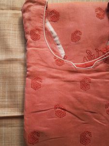 Pretty Coral Suit 🧡