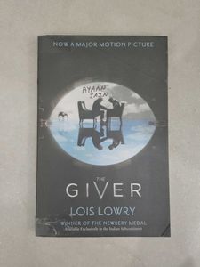 "The Giver" by Lois Lowry Covered Book Unused