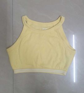 Yellow Crop Top/ Bralette