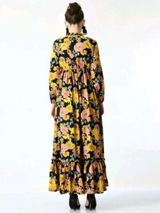 Floral Print Maxi Dress