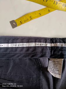 Ash Grey Color Office Wear Pants