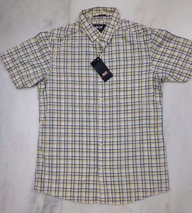 Plaid Short Sleeve Shirt - Size M