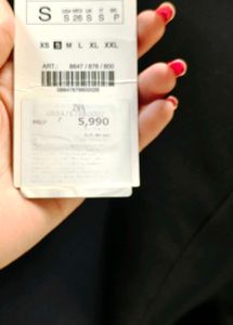 Zara Black Blazer Dress