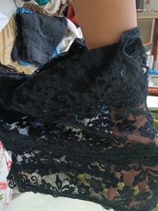 Sheer Lace Top With Inbuilt Padding