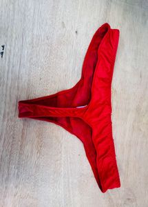 hunkmoller womens Red Lace Thong