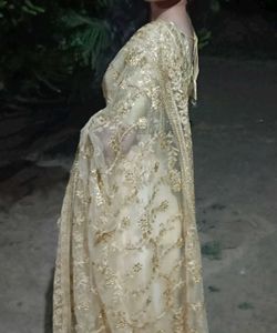 Gorgeous Gold Embroidered Saree