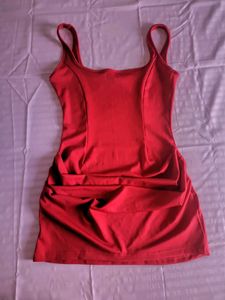 Red Bodycon Mini Dress