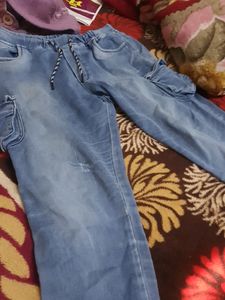 Girls Jeans/3 Time Used/Look New / Stretchable