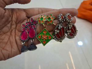 Colorful Fashion Earrings Set