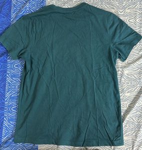 HRX Green Graphic T-Shirt