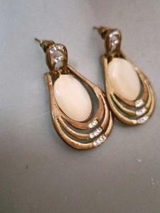 Vintage Gold-Tone Earrings
