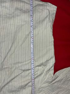 Striped White Shirt