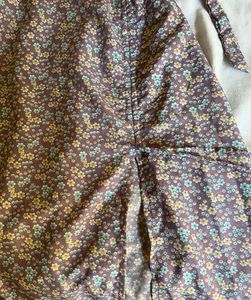 Floral Print Mini Dress