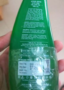 Oxi9 Intense Repair Aloe Vera Gel