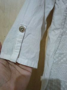 White Embroidered Tunic
