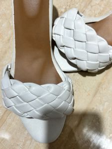 Quilted Block Heels