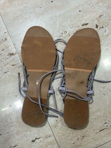 demi.P/O Lace-Up Sandals