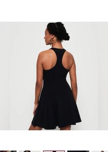 Superdry LEAH EMB SKATER DRESS