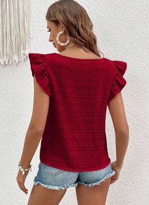 New Red shein top