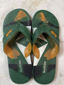 Swiflite Green Flip Flops