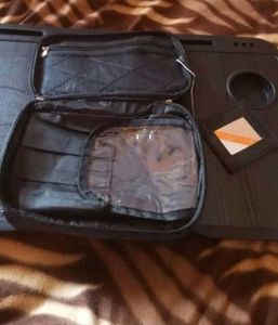 Makeup Bag Double Side open