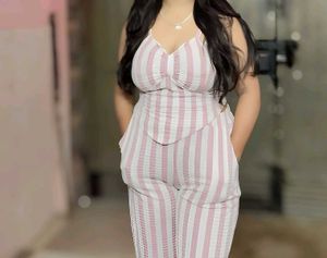 Striped Two-Piece Set