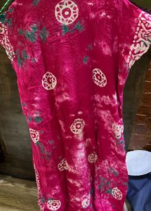 Vintage Batik Style Nightgown