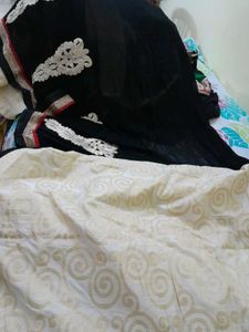 Black Designer Saree