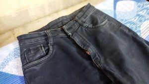 faded black/greyish straight fit jeans