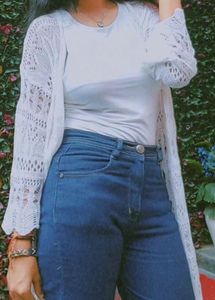 White Net Shrug