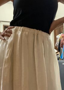 Solid White Skirt