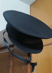 Black Chauffeur style Hat