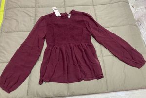 JDY BY ONLYSmocked Peplum Top
