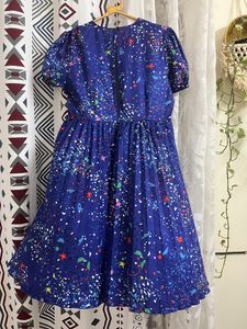 Printed Flaired Dress