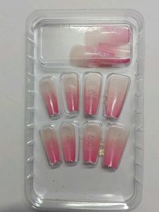 Pink DIY Press-On Nails