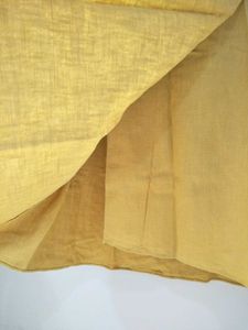 Mustard Yellow Wrap Around Skirt