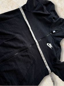 Nike Dark Grey Full Zip Hoodie | Essential Comfort