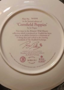 Floral Decorative Plate