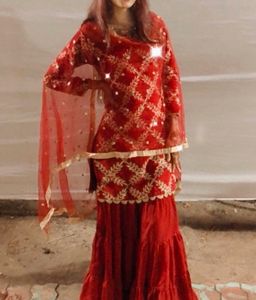 maroon sharara suit❤️‍🔥