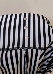 Stretchable Striped Pants