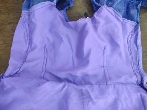 Organza Dress With Hair Bow