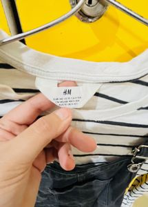 Cute Jumper Dress &amp; Striped Top